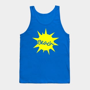 Beach Life Summer Sunshine Tank Top